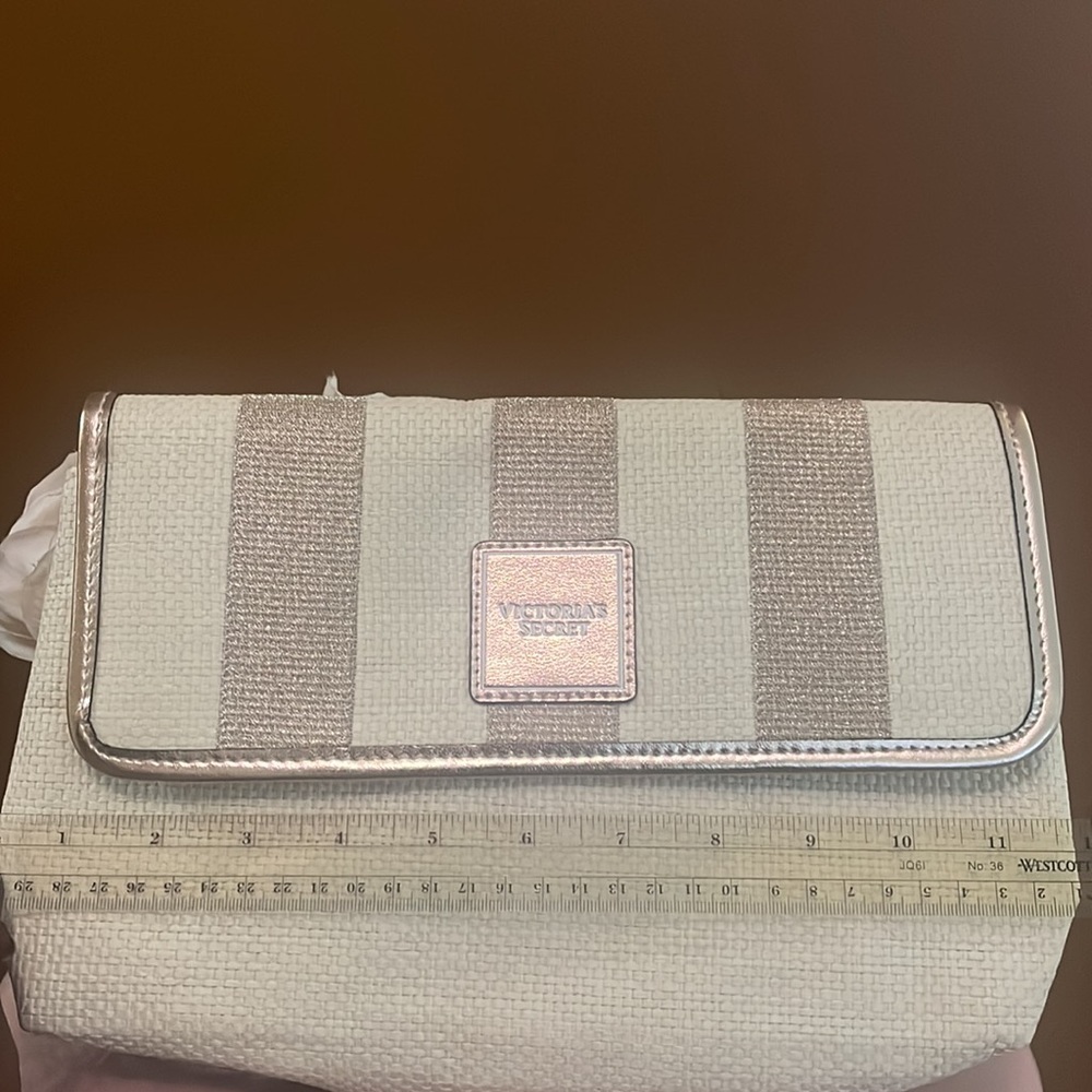 Victoria’s Secret Bronze Shimmer Clutch - Picture 3 of 5